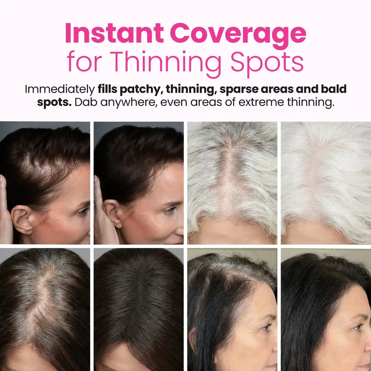 2pcs Instant Coverage Hairline Powder