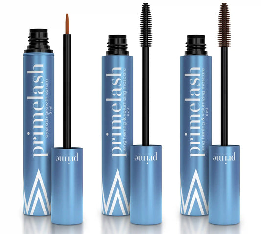 Both Mascaras + Serum