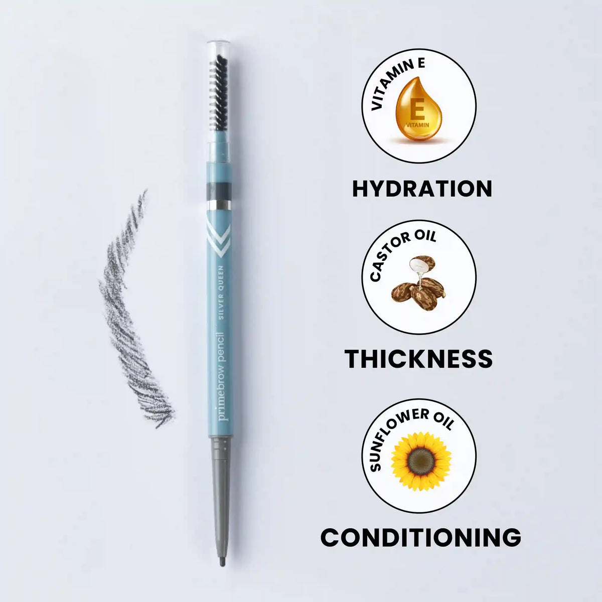 PrimeBrow Pencil + PrimeLash Mascara