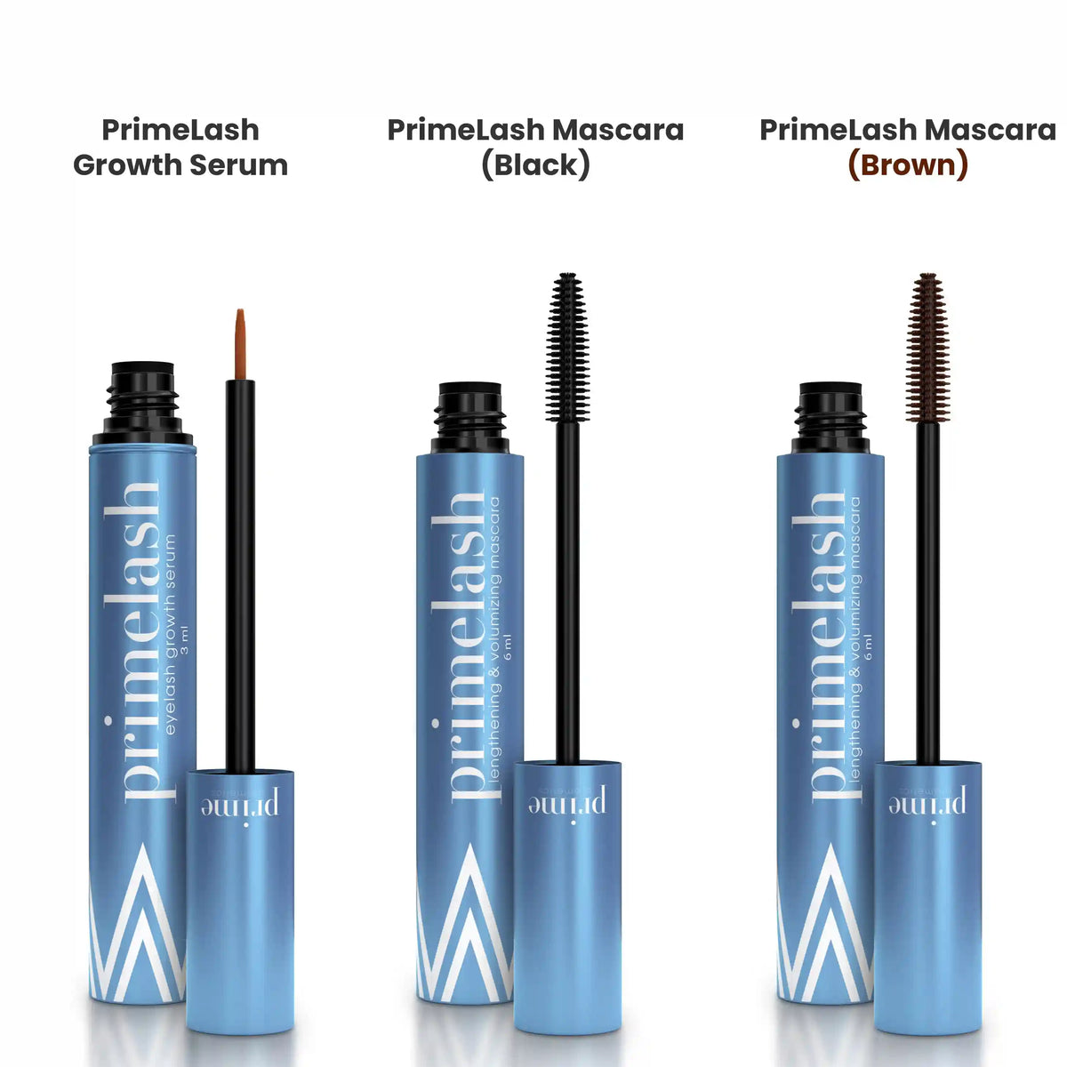 Both Mascaras + Serum